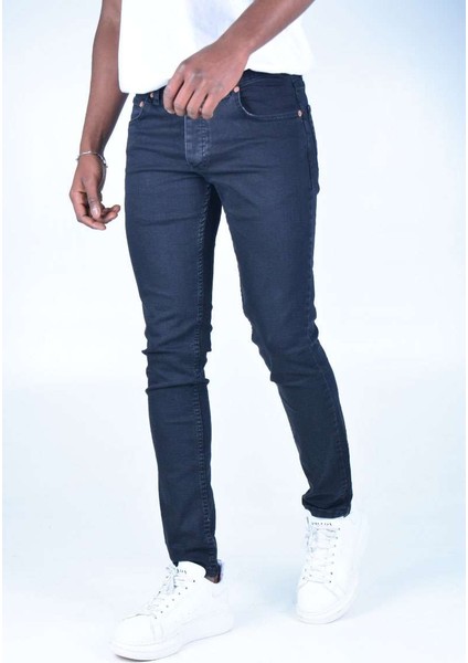 Erkek Slimfit Likralı Kot Pantolon K1399 -Füme fiyatları