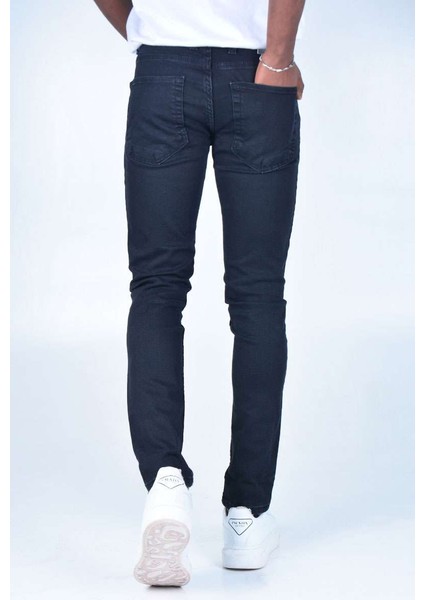 Erkek Slimfit Likralı Kot Pantolon K1399 -Füme fırsatları