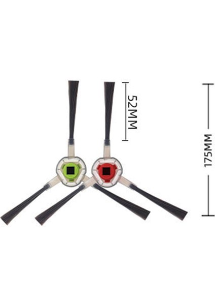 COMBO113 Elektrikli Süpürge Için Etkili Bir Şekilde Robot Vakum Yan Fırça Değiştirme (Yurt Dışından) fırsatları