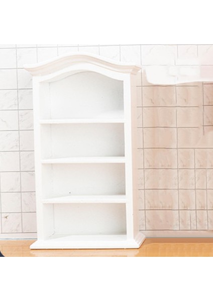 Katı Ahşap Raflar Raf 1:12 Dollhouse Mutfak Mobilya Seti Aksesuar (Yurt Dışından) modelleri
