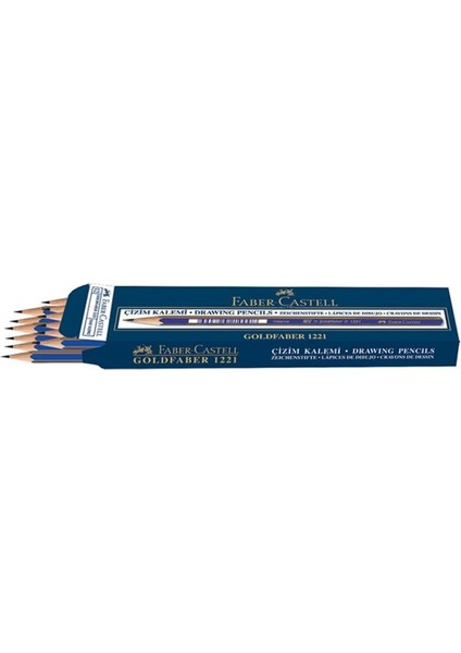 Faber Castell Goldfaber 12 Li 3h Dereceli Kurşun Kalem