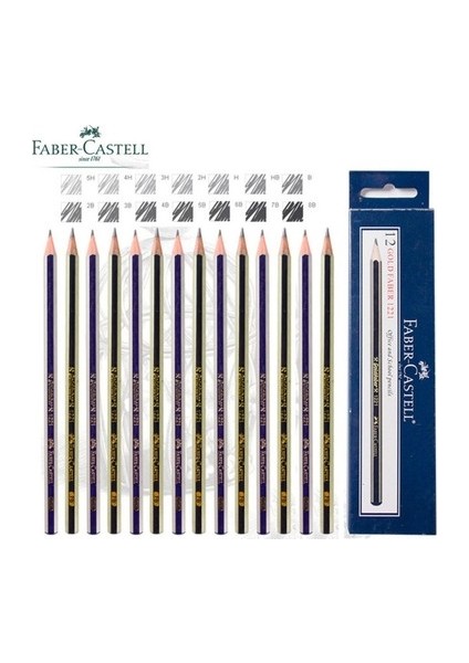 Faber Castell Goldfaber 12 Li 3b Dereceli Kurşun Kalem