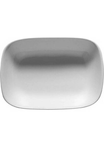 Güral Otel 12 cm 12 Adet Kare Kayık Tabak EO12KR