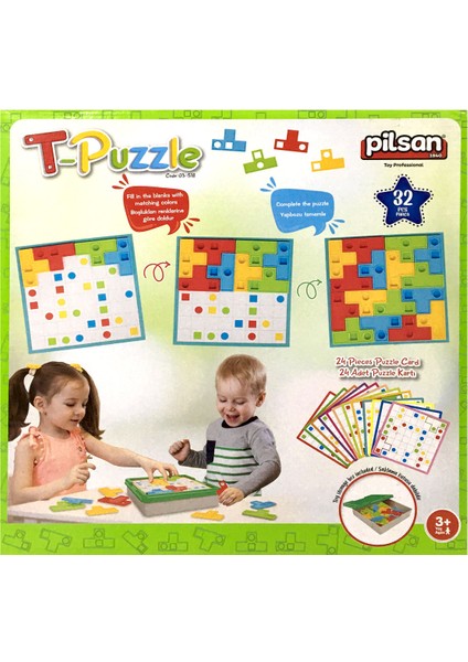 T-Puzzle 32 Parça