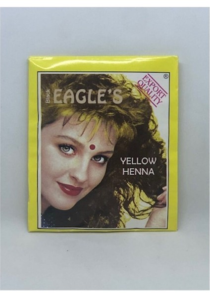 Eagle's Saç Hint Kınası Sarı ''Yellow Henna'' 6 Lı Kutu