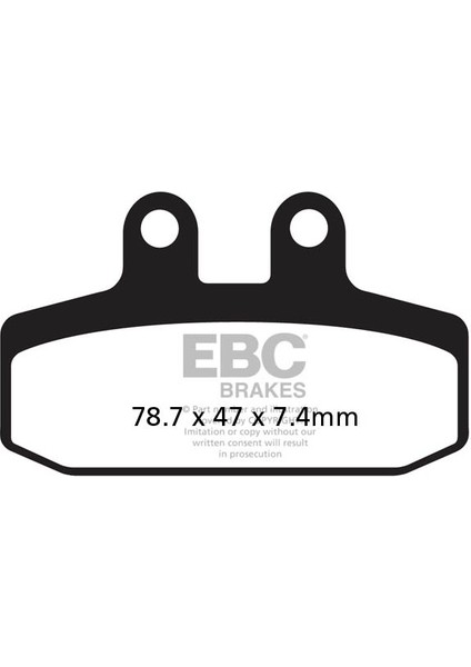 FA256 M/c Dısc Pad Set Dmx