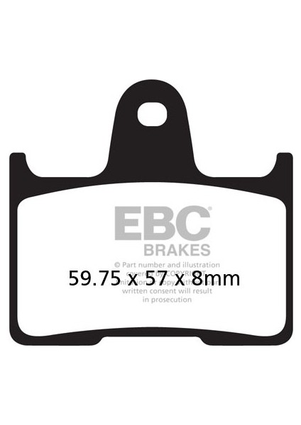 FA254 Organik Fren Balatası