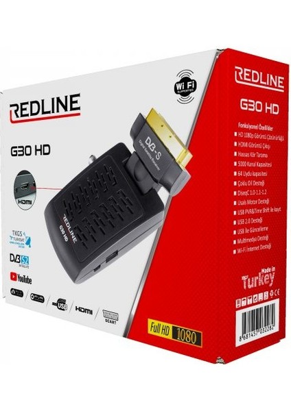 G30 Mini HD Uydu Alıcısı - HDMI ve Scart Bağlantılı