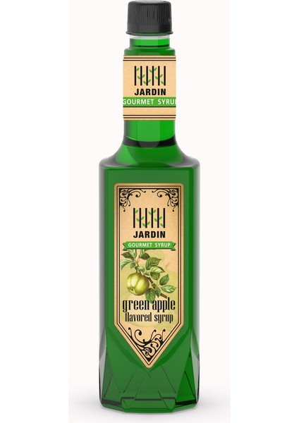 Yeşil Elma Aromalı Şurup 750 ml