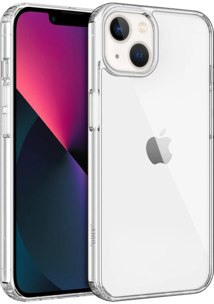 Apple iPhone 13 6.1 Şeffaf Kılıf Silikon Koruma