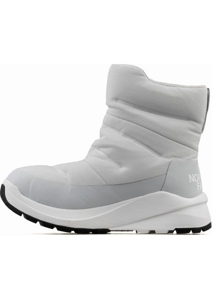 Nuptse II Waterproof Kadın Bot Gri/Beyaz