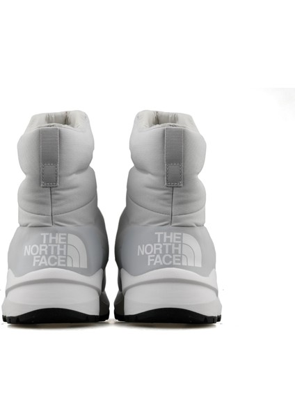 Nuptse II Waterproof Kadın Bot Gri/Beyaz