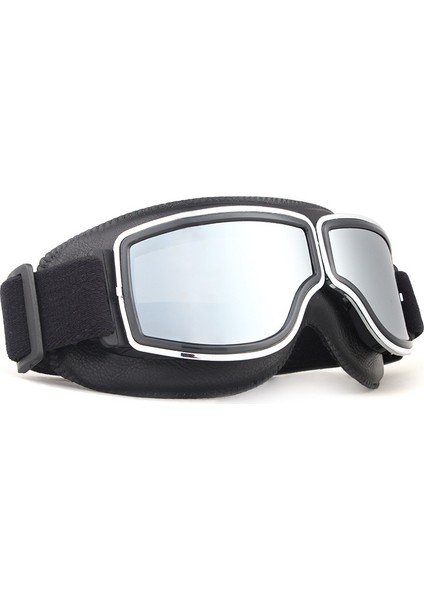 Bahar Motosiklet Unisex Bisiklet Açık Hava Gözlüğü Tam Çerçeve Moda Maske Gözlüğü (Yurt Dışından)