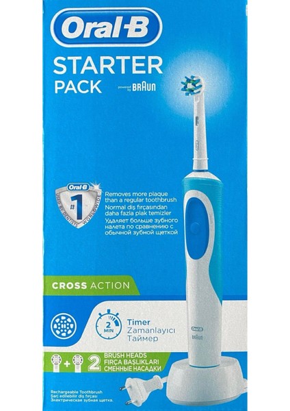 Oral B Şarjlı D100 Vitality Starter Box