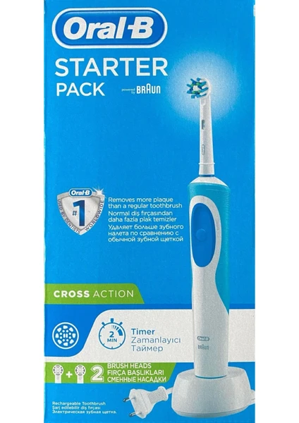 Oral B Şarjlı D100 Vitality Starter Box