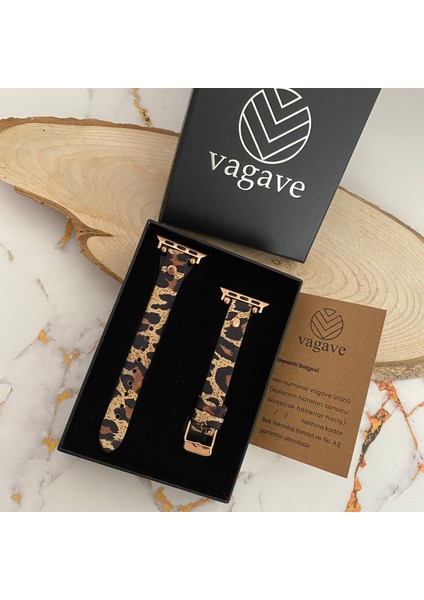 Apple Watch Uyumlu 38 40 41 mm Kadın Deri Kordon Slim - Bej indirimleri