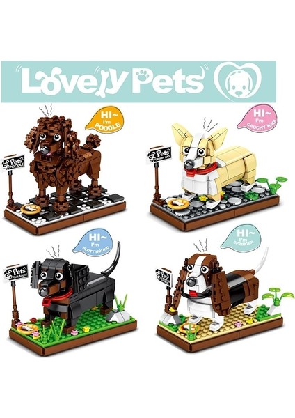 Blokları Pet Köpek Yapı Tuğlaları (Yurt Dışından)