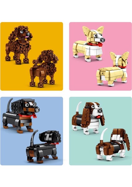 Blokları Pet Köpek Yapı Tuğlaları (Yurt Dışından)