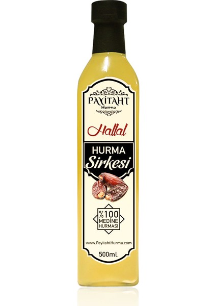 Hallal Medine Fermante Hurma Sirkesi 500ML