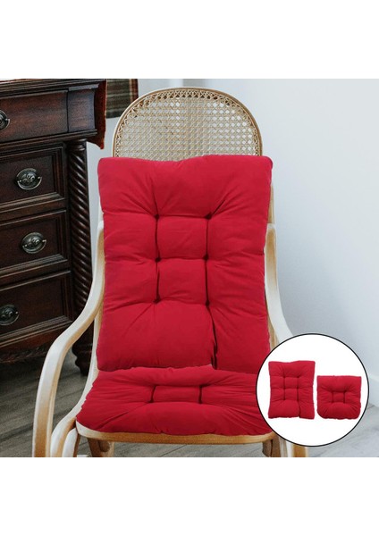 Sallanan Sandalyeık 2şak Pedlerı/açık Ev Bahçesi Kırmızı (Yurt Dışından) fırsatları