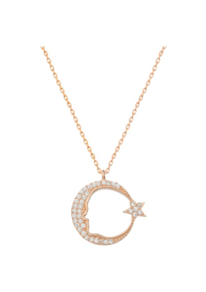 Atatürk 925 Ayar Gümüş Kolye