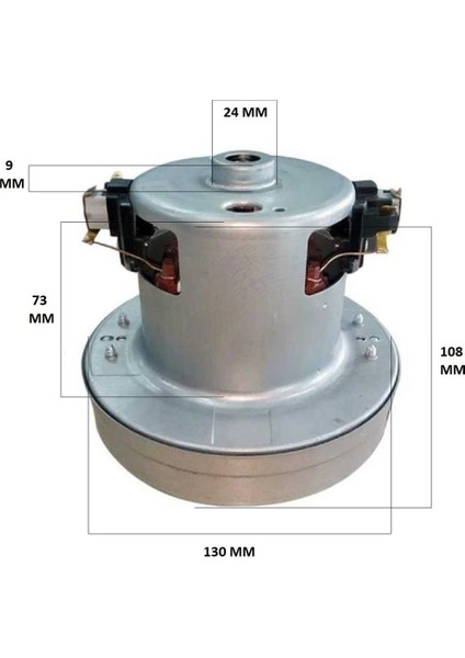 Fakir Uyumlu Red Vac Elektrikli Süpürge Motoru 1800 W fiyatları