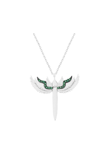 Melek Kanadı 925 Ayar Gümüş Kolye