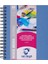 Mixed Media Journal Sert Kapak Spiralli Defter 160G 50 Yaprak A5 1