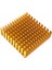 Aluminyum Soğutucu 4x4cm Altın Renk 40x40mm 143 Kanat Pasif Radyatör Peltier 1