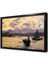 Denizde Kayık Çerçeveli Cam Tablo 1