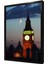 Londra Saat Kulesi Gece Çerçeveli Mdf Tablo 1