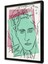 Jean Cocteau By Andy Warhol Çerçeveli Cam Tablo 1