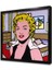 Marilyn Monroe Soyut Çerçeveli Mdf Tablo 1