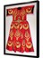 Kırmızı Sarı Kaftan Çerçeveli Mdf Tablo 1