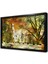 Yemyeşil Ağaçlar Içerisinde Şato Çerçeveli Mdf Tablo 1