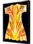 Sarı Kaftan Çerçeveli Mdf Tablo 1