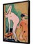 Two Female Nudes Çerçeveli Mdf Tablo 1