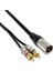 Xlr Erkek 2 Rca Erkek Kablo 3 Metre 1