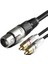 Xlr Dişi 2 Rca Erkek Kablo 3 Metre 1