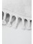 Dijidekor Beyaz Oval Post Dokuma Halı Saçaklı Peluş Yumuşacık Kaymaz Antibakteriyel 160X450 4