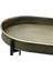 Standlı Oval Tepsili Sehpa Gold 3