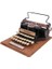 Sinerji Shop Dekoratif Metal Daktilo Eskitme Metal Ahşap Dekoratif Hediyelik 3