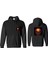 Happy Halloween Fermuarlı Kapşonlu Sweatshirt BLL1392 1