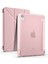 Apple iPad Mini 6. Nesil 2021 Uyumlu Tablet Kılıfı Kalemlik Bölmeli Standlı Kapaklı Silikon Kılıf Rose Gold 2