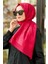 - Desenli Bordo Şal 7531BR 1