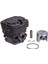Alpina Castor 52 Silindir Piston Seti 45MM Nikasil Kaplama Veta 1