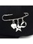 Siyah Hip Hop Erkek Kadın Beyzbol Şapkası Kalp Yıldız Metal Pin Snapback Şapka Yüzükler ile Erkek Harajuku Kore Rahat Vizör Eş Şapkaları Kadın (Yurt Dışından) 3