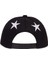 Siyah Moda Ilkbahar ve Yaz Çocuk Beyzbol Şapkası Pamuklu Hip Hop Şapkalar Açık Eş Şapkası Beş Köşeli Yıldız 3D Nakış Şapkaları Snapback Şapka (Yurt Dışından) 3
