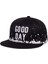 Siyah Moda Yaz Çocuk Beyzbol Şapkası Hip-Hop Şapka Iyi Gün Işlemeli Pamuklu Çocuk Şapkaları Erkekler ve Kızlar Içın Snapback Şapkalar (Yurt Dışından) 1