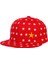 Kırmızı Yeni Beş Köşeli Yıldız Baskılı Çocuk Beyzbol Şapkaları Pamuklu Erkek ve Kız Sevimli Şapkalar Yaz Eş Şapkaları Çocuklar Snapback Kapaklar Gorras (Yurt Dışından) 1